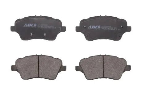 Комплект гальмівних колодок передн, FORD B-MAX, ECOSPORT, FIESTA, FIESTA VI, FIESTA VII, TOURNEO COURIER B460, TRANSIT COURIER B460 1.0-1.6D 06.08- ABE C1G064ABE