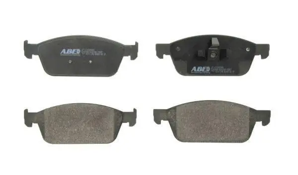 Комплект гальмівних колодок передн, FORD C-MAX II, FOCUS III, KA+ III, KUGA II, KUGA III, TOURNEO CONNECT V408 NADWOZIE WIELKO, TRANSIT CONNECT, TRANSIT CONNECT V408, TRANSIT V363 1.0-2.5 07.12- ABE C1G065ABE (фото 1)