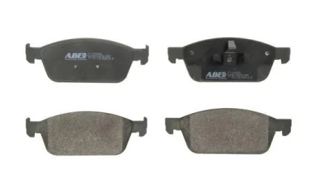 Комплект гальмівних колодок передн, FORD C-MAX II, FOCUS III, KA+ III, KUGA II, KUGA III, TOURNEO CONNECT V408 NADWOZIE WIELKO, TRANSIT CONNECT, TRANSIT CONNECT V408, TRANSIT V363 1.0-2.5 07.12- ABE C1G065ABE