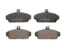 Комплект гальмівних колодок передн, LAND ROVER FREELANDER I 1.8/2.0D/2.5 02.98-10.06 ABE C1I004ABE (фото 1)