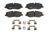 Комплект гальмівних колодок передн, LAND ROVER DISCOVERY III, DISCOVERY IV, RANGE ROVER III, RANGE ROVER SPORT I 2.7D-5.0 03.02-12.18 ABE C1I012ABE-P (фото 1)