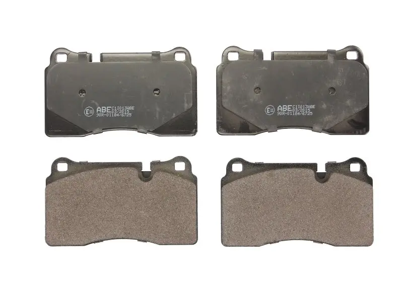 Комплект гальмівних колодок передн, CHEVROLET CORVETTE LAND ROVER RANGE ROVER III, RANGE ROVER SPORT I 2.7D-6.2 02.05-12.19 ABE C1I013ABE (фото 1)