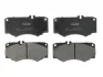 Комплект гальмівних колодок передн, MERCEDES G (W460), G (W461), G (W463), MB (W631), T1 (601), T1 (601, 611), T1 (602), T1 (B601), T1 (B602), T1/TN, T2/L, T2/LN1 VW LT 28-35 I 1.1-6.0 01.68- ABE C1M007ABE (фото 1)