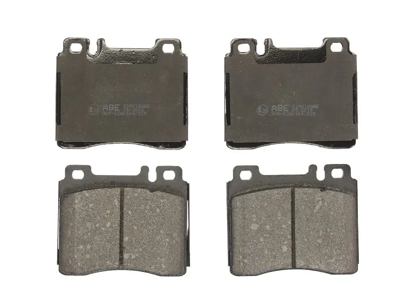Комплект гальмівних колодок передн, MERCEDES 124 (W124), S (C140), S (W140), SL (R107) 2.8-6.0 09.85-12.99 ABE C1M016ABE (фото 1)