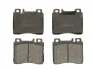 Комплект гальмівних колодок передн, MERCEDES 124 (W124), S (C140), S (W140), SL (R107) 2.8-6.0 09.85-12.99 ABE C1M016ABE (фото 1)