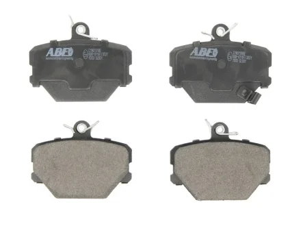 Комплект гальмівних колодок передн, SMART CABRIO, CITY-COUPE, CROSSBLADE, FORTWO, ROADSTER 0.6-Electric 07.98- ABE C1M019ABE