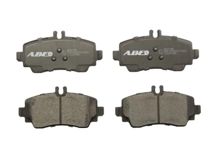 Комплект гальмівних колодок передн, MERCEDES A (W168) 1.4-1.9 07.97-08.04 ABE C1M022ABE