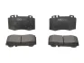 Комплект гальмівних колодок передн, MERCEDES C (CL203), C T-MODEL (S203), C (W203), CLK (A209), CLK (C209), CLS (C219), E T-MODEL (S211), E (VF211), E (W211), M (W163) 1.8-5.5 10.98-01.12 ABE C1M055ABE (фото 1)