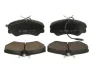 Комплект гальмівних колодок передн, ALFA ROMEO AR 6 CITROEN C25 FIAT DUCATO PEUGEOT 405 II, J5 1.8-2.5D 09.81-12.95 ABE C1P014ABE (фото 1)