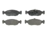 Комплект гальмівних колодок передн, CITROEN SAXO, XSARA PEUGEOT 106 I, 106 II, 205, 205 I, 205 II, 306 1.0-Electric 02.84-08.05 ABE C1P018ABE (фото 1)