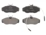 Комплект гальмівних колодок передн, VOLVO V50 CITROEN JUMPER I, JUMPER II FIAT DUCATO PEUGEOT BOXER 1.6D-2.8D 07.90-12.12 ABE C1P020ABE (фото 1)