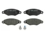 Комплект гальмівних колодок передн, NISSAN KUBISTAR PEUGEOT 106 II, 206, 206+, 306, J5 1.1-2.5D 09.81- ABE C1P026ABE (фото 1)