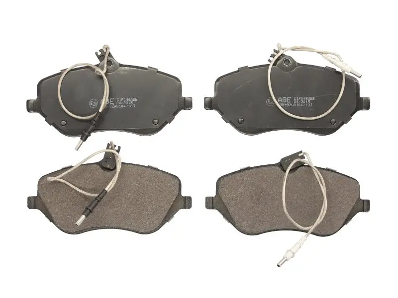 Комплект гальмівних колодок передн, CITROEN C5 III, C6 PEUGEOT 407, 607 1.6-3.0D 02.00- ABE C1P046ABE (фото 1)