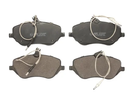 Комплект гальмівних колодок передн, CITROEN C5 III, C6 PEUGEOT 407, 607 1.6-3.0D 02.00- ABE C1P046ABE