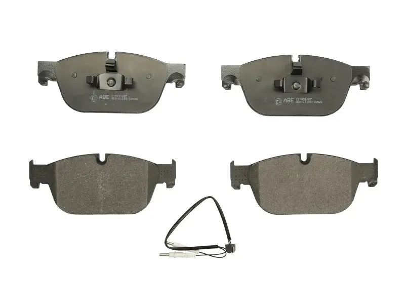 Комплект гальмівних колодок передн, DS DS 4, DS 5 CITROEN C5 III, C6, DS4, DS5 PEUGEOT 308, 308 I, 407, 508, 508 I, RCZ 1.6-3.0D 03.04- ABE C1P051ABE (фото 1)