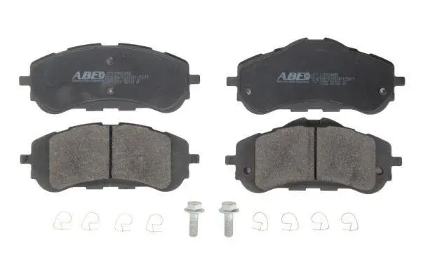 Комплект гальмівних колодок передн, CITROEN BERLINGO OPEL ASTRA L, COMBO PEUGEOT 308, 308 II, 308 III, PARTNER, RIFTER TOYOTA PROACE CITY 1.2-Electric 09.13- ABE C1P054ABE (фото 1)