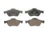 Комплект гальмівних колодок передн, RENAULT CLIO III, GRAND SCENIC II, MEGANE I, MEGANE II, SCENIC II 1.4-2.0D 03.99- ABE C1R038ABE (фото 1)