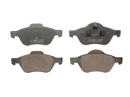 Комплект гальмівних колодок передн, RENAULT CLIO III, GRAND SCENIC II, MEGANE I, MEGANE II, SCENIC II 1.4-2.0D 03.99- ABE C1R038ABE