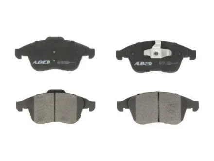 Комплект гальмівних колодок передн, RENAULT CLIO IV, FLUENCE, GRAND SCENIC III, LAGUNA, LAGUNA III, LATITUDE, MEGANE, MEGANE II, MEGANE III, SCENIC III 1.2-3.5 05.06- ABE C1R040ABE