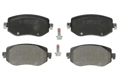 Комплект гальмівних колодок передн, RENAULT MEGANE IV 1.0-1.8 11.15- ABE C1R052ABE