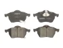 Комплект гальмівних колодок передн, OPEL ASTRA G, VECTRA B, ZAFIRA A, ZAFIRA B SAAB 900 II, 9-3, 9-5 1.6-3.0D 07.93-12.10 ABE C1U004ABE (фото 1)