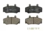 Комплект гальмівних колодок передн, VOLVO 740, 760, 780, 940, 940 II, 960, 960 II 2.0-2.9 08.81-10.98 ABE C1V003ABE (фото 1)