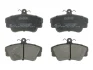 Комплект гальмівних колодок передн, VOLVO 440, 460, 480 1.6-2.0 04.86-12.96 ABE C1V007ABE (фото 1)
