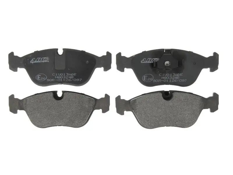 Комплект гальмівних колодок передн, VOLVO 850, C70 I, S70, V70 I 2.0-2.5D 06.91-10.05 ABE C1V013ABE (фото 1)