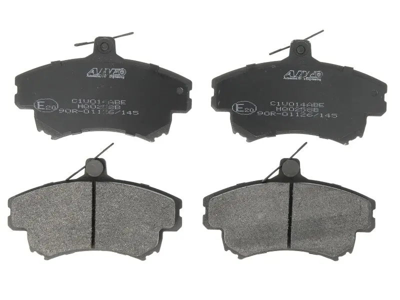 Комплект гальмівних колодок передн, VOLVO S40 I, V40 MITSUBISHI CARISMA, COLT CZC VI, COLT VI 1.3-2.0D 05.95-06.12 ABE C1V014ABE (фото 1)