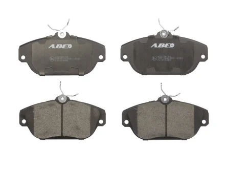 Комплект гальмівних колодок передн, VOLVO 740, 760, 940, 940 II, 960, 960 II, S90 I, V90 I 2.0-2.9 01.82-12.98 ABE C1V018ABE