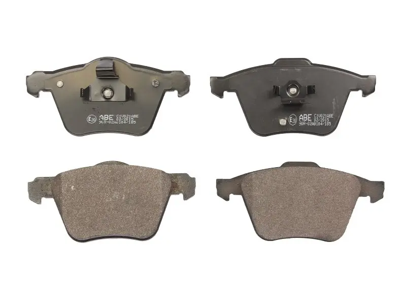 Комплект гальмівних колодок передн, VOLVO S80 I, V40, XC90 I 2.3-4.4 04.00-12.15 ABE C1V021ABE (фото 1)