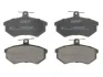 Комплект гальмівних колодок передн, AUDI 80 B2, 80 B4, 90 B2, A4 B5, A4 B6, COUPE B2, COUPE B3 SEAT IBIZA II VW CORRADO, GOLF II, GOLF III, PASSAT B2, PASSAT B3/B4 1.4-2.6 01.81- ABE C1W003ABE (фото 1)