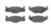 Комплект гальмівних колодок передн, SEAT CORDOBA, IBIZA II, TOLEDO I VW CADDY I, GOLF I, GOLF II, GOLF III, JETTA I, JETTA II, PASSAT B1, PASSAT B2, PASSAT B3/B4 1.0-2.2 02.74-10.02 ABE C1W011ABE (фото 1)