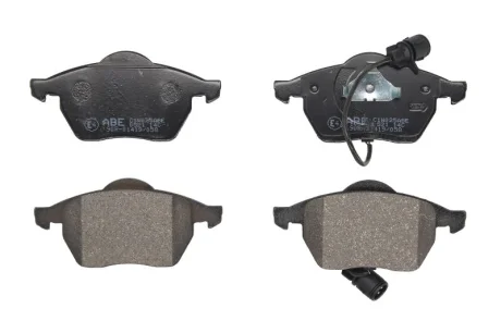 Комплект гальмівних колодок передн, AUDI 100 C3, 100 C4, A4 B5, A4 B6, A6 C4, A6 C5, A6 C6 VW PASSAT B5, PASSAT B5.5, SHARAN 1.6-3.0 01.90-03.10 ABE C1W025ABE