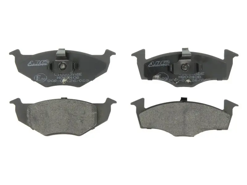 Комплект гальмівних колодок передн, SEAT CORDOBA, CORDOBA VARIO, IBIZA II, TOLEDO I VW GOLF III, PASSAT B1, POLO, POLO III CLASSIC, SAVEIRO G1, VENTO 1.4-1.9D 02.76-12.02 ABE C1W033ABE (фото 1)