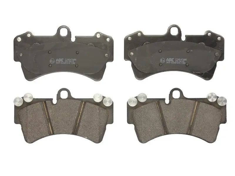 Комплект гальмівних колодок передн, AUDI Q7 PORSCHE CAYENNE VW TOUAREG 2.5D-6.0D 05.02-08.15 ABE C1W047ABE (фото 1)