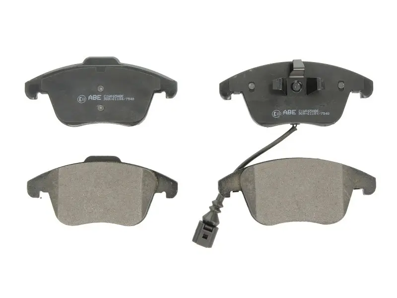 Комплект гальмівних колодок передн, AUDI Q3 SEAT ALHAMBRA VW PASSAT B6, PASSAT B7, POLO V, SHARAN, TIGUAN 1.4-3.6 09.07-12.22 ABE C1W065ABE (фото 1)