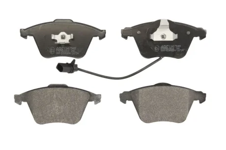 Комплект гальмівних колодок передн, AUDI A3 SEAT LEON SKODA SUPERB II VW BEETLE, CADDY, CADDY III, CC B7, EOS, GOLF IV, GOLF PLUS V, GOLF V, GOLF VI, JETTA III, PASSAT B6 1.2-3.6 02.98-05.22 ABE C1W075ABE