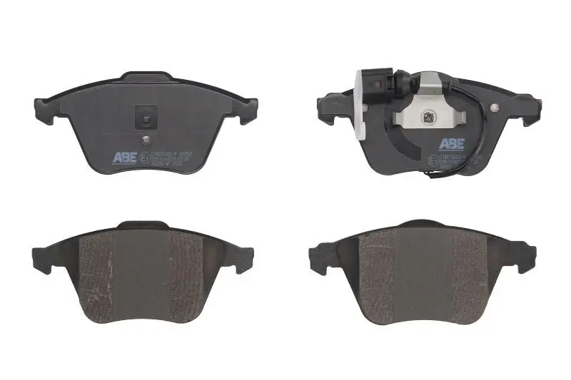 Комплект гальмівних колодок передн, AUDI A3, TT SEAT LEON VW GOLF VI, PASSAT B6, SCIROCCO III 1.2-3.6 05.03-11.17 ABE C1W076ABE-P (фото 1)