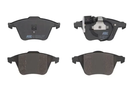 Комплект гальмівних колодок передн, AUDI A3, TT SEAT LEON VW GOLF VI, PASSAT B6, SCIROCCO III 1.2-3.6 05.03-11.17 ABE C1W076ABE-P