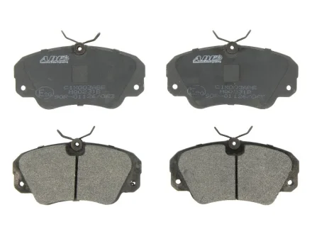 Комплект гальмівних колодок передн, OPEL OMEGA A, OMEGA B, SENATOR B 2.0-3.6 03.87-07.03 ABE C1X003ABE