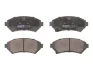 Комплект гальмівних колодок передн, BUICK PARK AVENUE, REGAL, RIVIERA CADILLAC DEVILLE, ELDORADO, SEVILLE CHEVROLET IMPALA, MONTE CARLO, TRANS SPORT, VENTURE OPEL SINTRA 2.2-5.7 01.70-12.05 ABE C1X017ABE (фото 1)