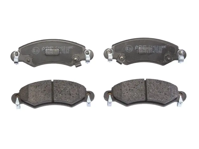 Комплект гальмівних колодок передн, OPEL AGILA A SUBARU JUSTY III SUZUKI IGNIS II, WAGON R, WAGON R+ 1.0-1.5 05.00- ABE C1X021ABE (фото 1)