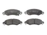 Комплект гальмівних колодок передн, OPEL AGILA A SUBARU JUSTY III SUZUKI IGNIS II, WAGON R, WAGON R+ 1.0-1.5 05.00- ABE C1X021ABE (фото 1)