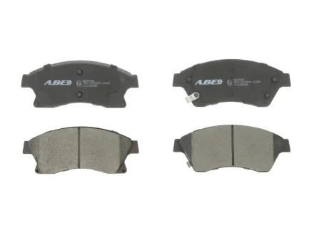 Комплект гальмівних колодок передн, CHEVROLET AVEO, CRUZE, ORLANDO, TRAX OPEL ANTARA A, ASTRA J, ASTRA J GTC 1.2-2.2D 05.09- ABE C1X036ABE