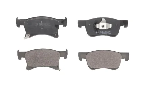 Комплект гальмівних колодок передн, OPEL ADAM, CORSA E 1.0-1.4LPG 10.12- ABE C1X043ABE