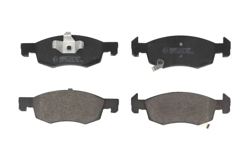 Комплект гальмівних колодок передн, OPEL CORSA E 1.0-1.4LPG 09.14- ABE C1X044ABE (фото 1)