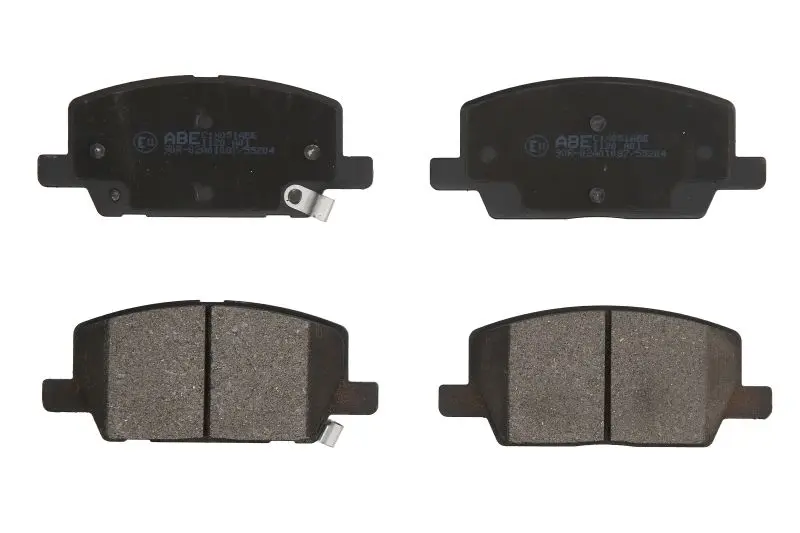 Комплект гальмівних колодок передн, CHEVROLET TRAX OPEL ASTRA J, INSIGNIA B, INSIGNIA B COUNTRY, INSIGNIA B GRAND SPORT, MOKKA / MOKKA X 1.4-2.0D 06.12- ABE C1X051ABE (фото 1)