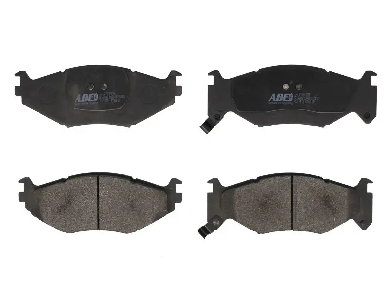 Комплект гальмівних колодок передн, CHRYSLER DAYTONA, LE BARON, SARATOGA, VOYAGER I, VOYAGER II DODGE CARAVAN PLYMOUTH VOYAGER 2.2-3.3 09.86-03.01 ABE C1Y001ABE (фото 1)