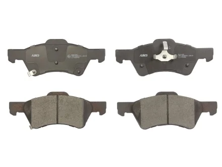 Комплект гальмівних колодок передн, CHRYSLER RAM VAN, VOYAGER III, VOYAGER IV DODGE CARAVAN, GRAND 2.0-3.8 01.95-07.09 ABE C1Y006ABE
